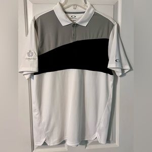 OAKLEY Golf Shirt Charleston National embroidered logo size large